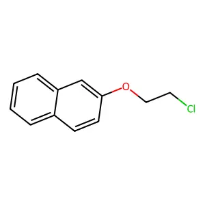2-(2-Chloroethoxy)naphthalene structure