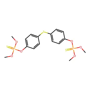 双硫磷 structure