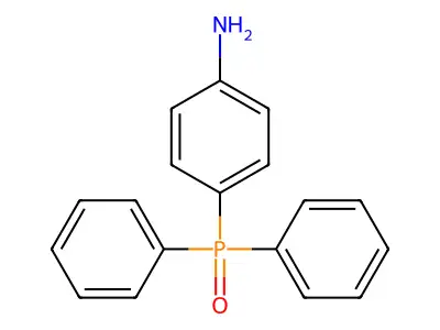 (4-Aminophenyl)diphenylphosphine Oxide structure