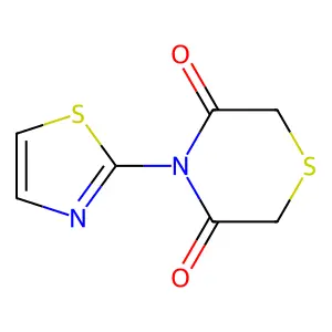4-(1,3-Thiazol-2-yl)-3,5-thiomorpholinedione structure
