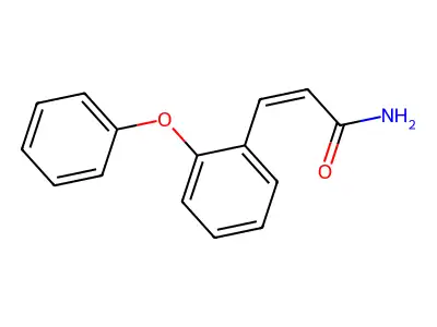 3-(2-Phenoxyphenyl)prop-2-enamide structure