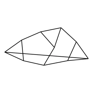 Hexacyclo(4.4.0.02,4.03,9.05,7.08,10)decane structure