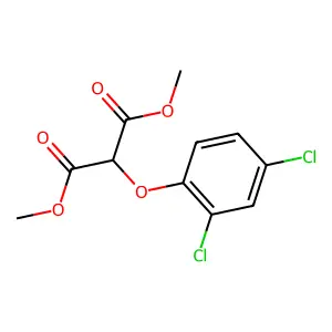 Dimethyl 2-(2,4-dichlorophenoxy)malonate structure