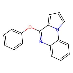 4-Phenoxypyrrolo[1,2-a]quinoxaline structure