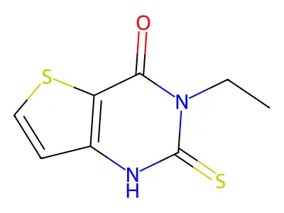 3-ethyl-2-mercaptothieno[3,2-d]pyrimidin-4(3H)-one structure