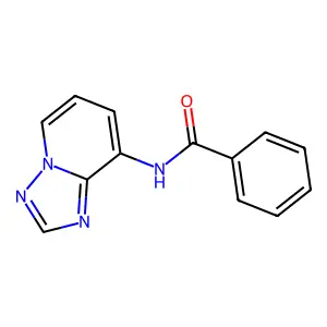 N-[1,2,4]triazolo[1,5-a]pyridin-8-ylbenzenecarboxamide structure