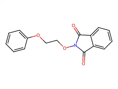 2-(2-Phenoxyethoxy)isoindole-1,3-dione structure