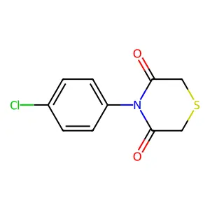 4-(4-Chlorophenyl)-3,5-thiomorpholinedione structure