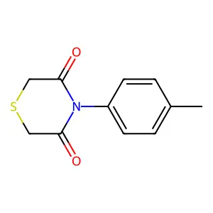 4-(4-Methylphenyl)thiomorpholine-3,5-dione structure
