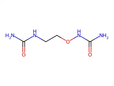 2-(Carbamoylamino)ethoxyurea structure
