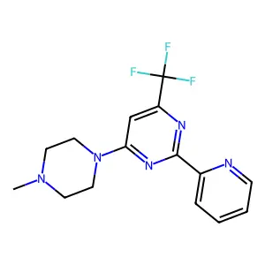 4-(4-Methylpiperazino)-2-(2-pyridinyl)-6-(trifluoromethyl)pyrimidine structure