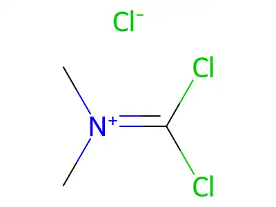 Phosgeniminium chloride structure