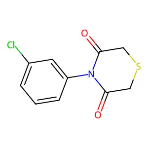 4-(3-Chlorophenyl)thiomorpholine-3,5-dione structure