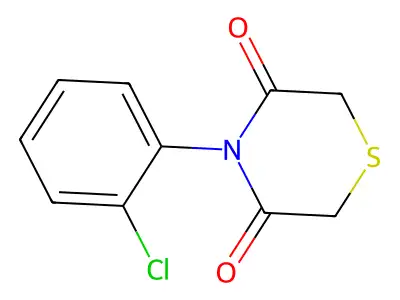 4-(2-Chlorophenyl)thiomorpholine-3,5-dione structure