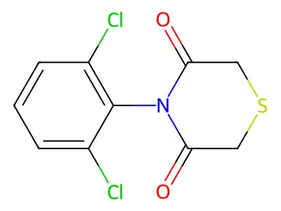 4-(2,6-Dichlorophenyl)thiomorpholine-3,5-dione structure