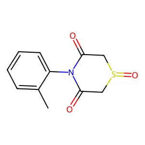 4-(2-Methylphenyl)-1lambda~4~,4-thiazinane-1,3,5-trione structure