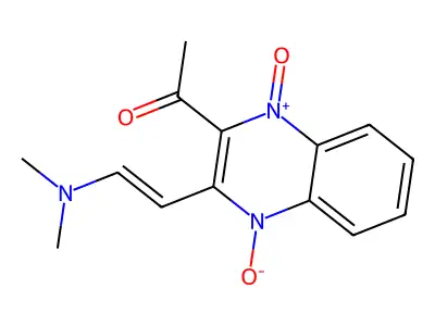 2-Acetyl-3-[2-(dimethylamino)ethenyl]-1-oxo-1,4-dihydro-1 structure