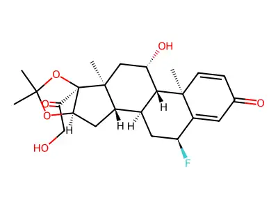 氟尼缩松 structure