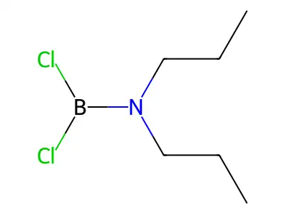 N-dichloroboranyl-N-propylpropan-1-amine structure