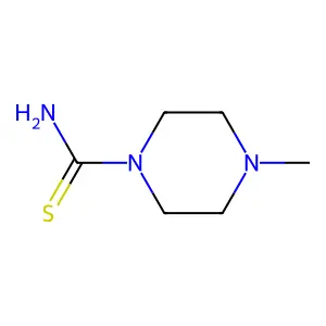 4-Methylpiperazine-1-carbothioamide structure