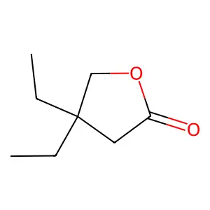 2(3H)-Furanone, dihydro-4,4-diethyl- structure