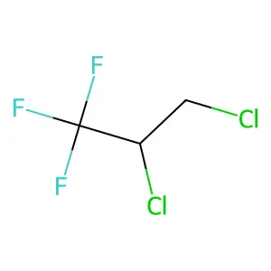 2,3-Dichloro-1,1,1-trifluoropropane structure