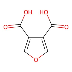 3,4-呋喃二甲酸 structure