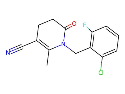 C14H12ClFN2O structure