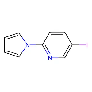 5-iodo-2-(1H-pyrrol-1-yl)pyridine structure