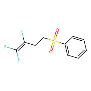 Dioxo(phenyl)(3,4,4-trifluoro-3-butenyl)-lambda~6~-sulfane structure