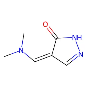4-((Dimethylamino)methylene)-1H-pyrazol-5(4H)-one structure
