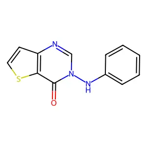 3-(Phenylamino)thieno[3,2-d]pyrimidin-4(3H)-one structure