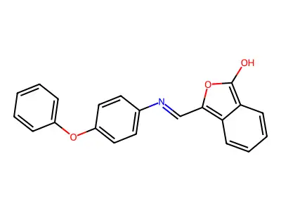 (Z)-3-((4-Phenoxyphenylamino)methylene)isobenzofuran-1(3H)-one structure