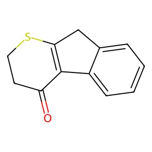 2,3-dihydroindeno[2,1-b]thiopyran-4(9H)-one structure