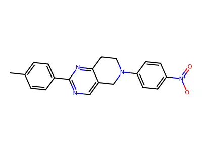 2-(4-Methylphenyl)-6-(4-nitrophenyl)-5,6,7,8-tetrahydropyrido[4,3-d]pyrimidine structure