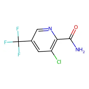 3-Chloro-5-(trifluoromethyl)picolinamide structure