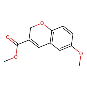 methyl 6-methoxy-2H-chromene-3-carboxylate structure