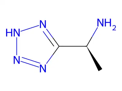 1-(2H-1,2,3,4-tetrazol-5-yl)ethan-1-amine structure