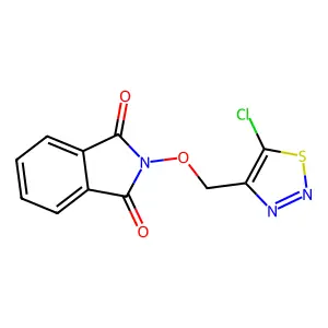 2-[(5-Chlorothiadiazol-4-yl)methoxy]isoindole-1,3-dione structure