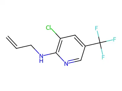 N-Allyl-3-chloro-5-(trifluoromethyl)-2-pyridinamine structure