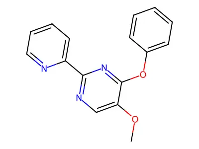 5-Methoxy-4-phenoxy-2-(2-pyridinyl)pyrimidine structure