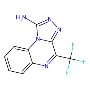 4-(Trifluoromethyl)-[1,2,4]triazolo[4,3-a]quinoxalin-1-amine structure