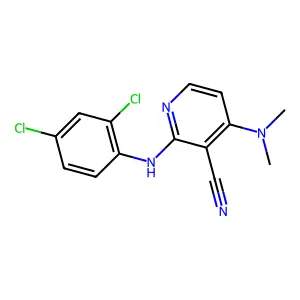 2-(2,4-Dichloroanilino)-4-(dimethylamino)nicotinonitrile structure