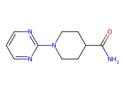 1-(Pyrimidin-2-yl)piperidine-4-carboxamide structure