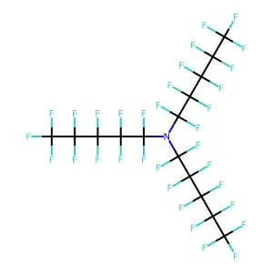 全氟三戊胺 structure