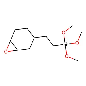 Epoxycyclohexylethyltrimethoxysilane structure