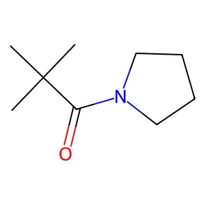 2,2-Dimethyl-1-(pyrrolidin-1-yl)propan-1-one structure