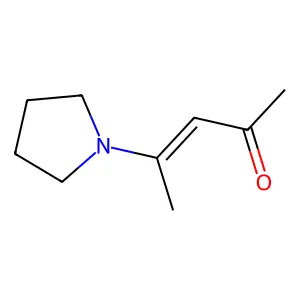 3-Penten-2-one,4-(1-pyrrolidinyl)- structure