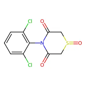 4-(2,6-Dichlorophenyl)-1lambda~4~,4-thiazinane-1,3,5-trione structure