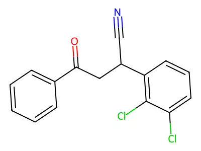 2-(2,3-Dichlorophenyl)-4-oxo-4-phenylbutanenitrile structure